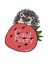 Quill Berry Hedgehogs Logo